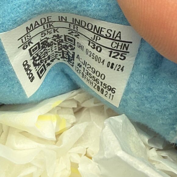 ADIDAS HANDBALL SPEZIAL J 'LIGHT BLUE' (TD) SZ 6C - Picture 10 of 12